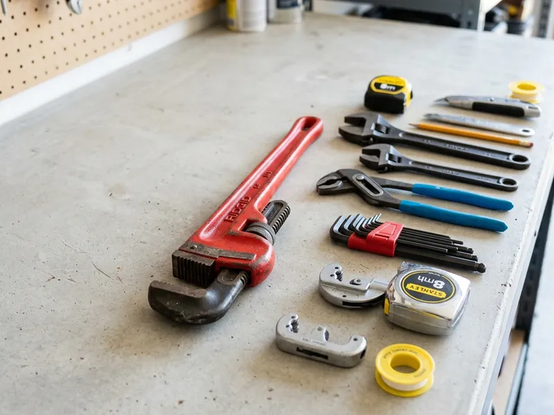 Professional plumbers in Ruskin, NE equipped with top-tier tools for residential and commercial plumbing services.